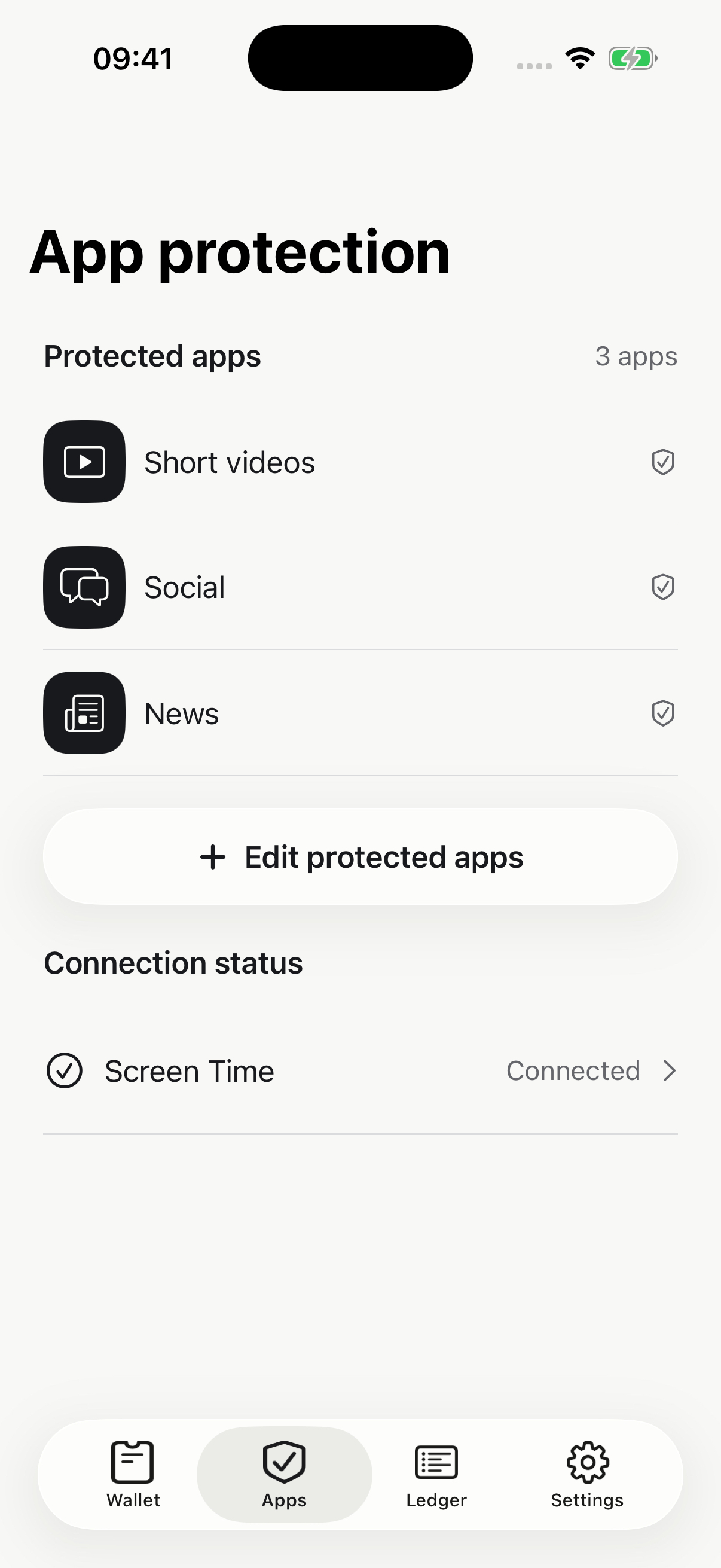 App protection using fictional demonstration apps